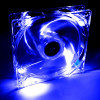 12 cm hűtőventilátor Akyga AW-12A - kék LED-es (világít)