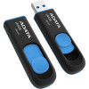 32GB ADATA USB 3.2 UV128 Pendrive (fekete-kék)