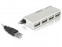 4-portos USB HUB (passzív) DeLock - (USB 2.0)
