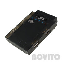 4-portos USB HUB (tápegységgel) Logilink (USB 3.0)