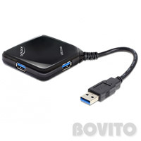 4-portos USB HUB DeLock (USB 3.0)