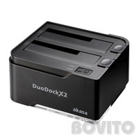 Akasa DuoDock X2 SATA dokkoló HDD-hez USB 3.0 NEW