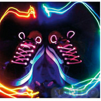 BXL világító cipőfűző - rózsaszín (1 pár)