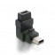 Delock Mini USB 2.0 toldó könyök (90°)
