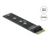 Delock PCI Express x1 > M.2 M-kulcs átalakító (M.2 NVMe SSD-hez)