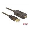 Delock USB 2.0 extender kábel, aktív 20m