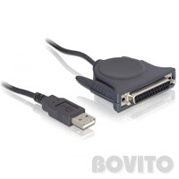 Delock USB > Párhuzamos (IEEE-1284 25-pin anya) átalakító