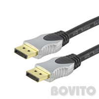 DisplayPort (M/M) kábel 2,5m - HQ