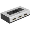 DisplayPort 1.4 switch 2 port, manuális (Delock)