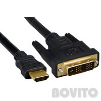 DVI-HDMI (M) kábel 2,5m