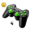 Esperanza Gladiator Wireless vibrációs joypad (PC/PS3) - fekete-zöld
