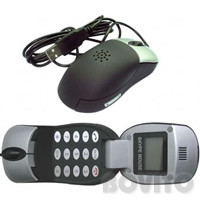 Gembird SKY-M1 optikai egér (USB) beépített Skype VoIP telefonnal