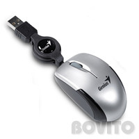 Genius Micro Traveler USB-s egér (ezüst)