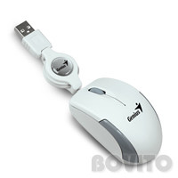 Genius Micro Traveler USB-s egér (fehér)