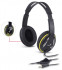 Genius Street Style fejhallgató - sárga/fekete (GHP-400A)