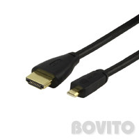 HDMI-micro HDMI (G) kábel 1,5m (aranyozott csatlakozókkal)