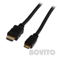 HDMI-mini HDMI (C) kábel 5m (aranyozott csatlakozókkal)