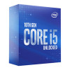 Intel Core i5-10600K processzor, hűtő nélkül