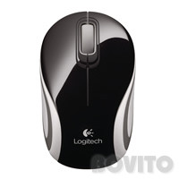 Logitech M187 Wireless Mini Mouse - Black (fekete)