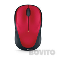 Logitech M235 Wireless Mouse - Red (piros)