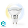 Nedis SmartLife LED spot izzó (GU10, 400 lumen, 5W, fehér, WiFi) NEW