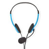 Nedis sztereo headset (kék)