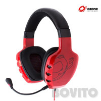 Ozone Rage ST headset (piros)