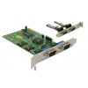 Soros vezérlő kártya PCI 4 porttal (DeLock)
