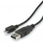 USB 2.0 (A)  micro USB kábel, 0,8m (Roline)