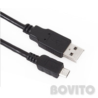 USB 2.0 (A)  micro USB kábel, 1,8m (VCOM) AKCIÓS