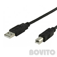 USB 2.0 kábel (A/B) 1,8m (nyomtatóhoz) - VCOM