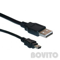 USB 2.0 mini 5-pin kábel 1,8m - Roline