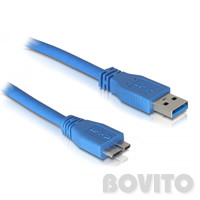 USB 3.0 (A) - micro (B) kábel 1m - DeLock