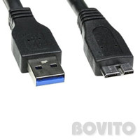 USB 3.0 (A) - micro (B) kábel 40cm - OEM