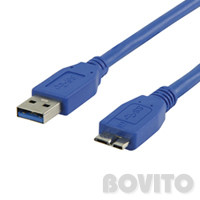 USB 3.0 (A) - micro (B) kábel 50cm - Nedis