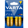 Varta Longlife AA (ceruza) elem 4db (blister)