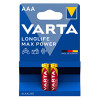 Varta Longlife Max Power AAA (micro) elem 2db (blister)