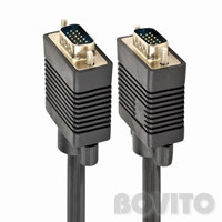 VGA (DSUB) switch kábel (M/M) 1,8m (árnyékolt) Gembird