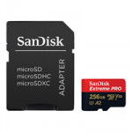 256GB Sandisk Extreme PRO microSD kártya + SD adapter (Class 10) 214505