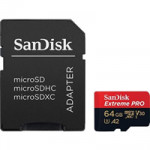 64GB Sandisk Extreme PRO microSD kártya + SD adapter (Class 10) 214503