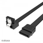HDD SATA3 Super Slim adatkábel, 50cm (Akasa, L csatlakozós)