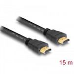 HDMI-HDMI (M) prémium kábel 15m 4K UHD (Delock)